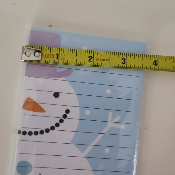 Cotton Gift Bag,Snowman Magnetic List Pad/Sticker Sheet/Mini Pad/Pencil & Mug - Picture 10 of 16